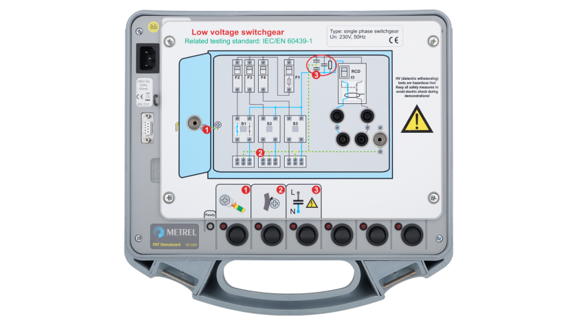 MI 3300 Panel de simulación de aparatos portátiles